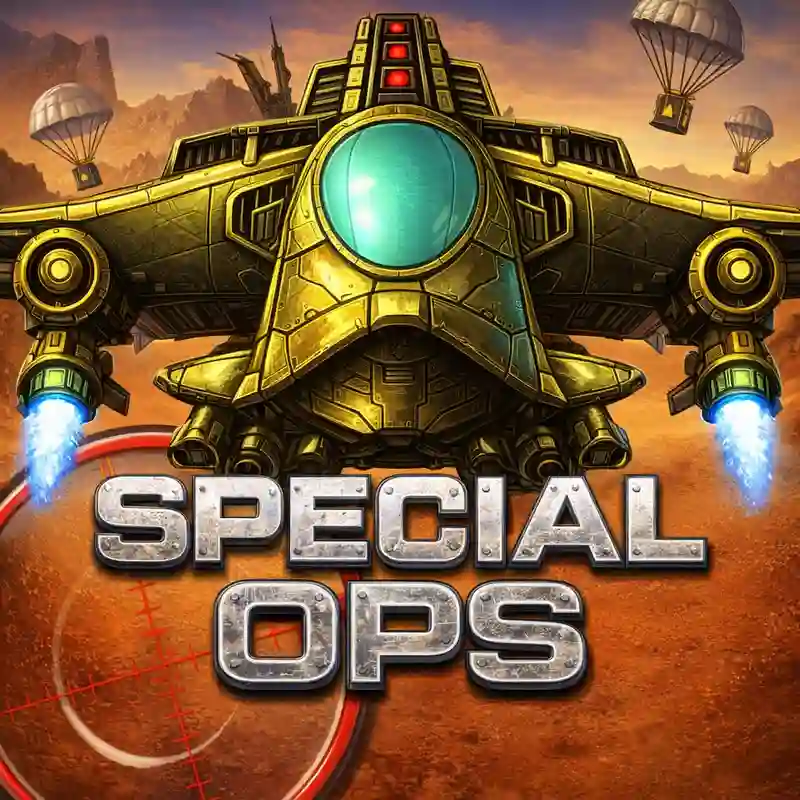 Special OPS casino slot game interface